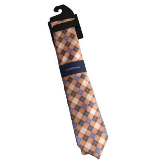 Croft & Barrow Orange Tonal Tie New - Picture 1 of 8